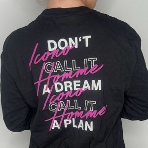 black casual long sleeve